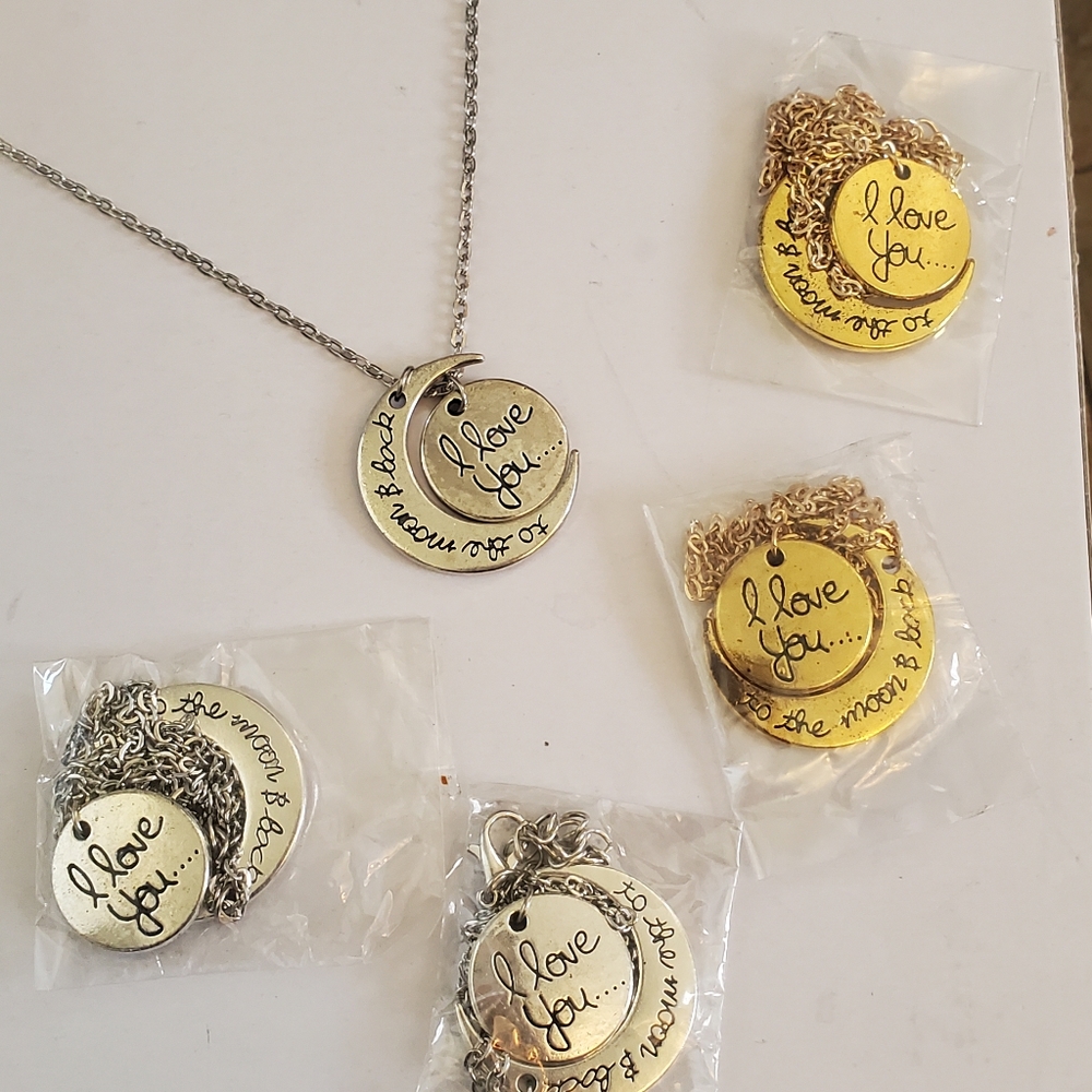 I Love You to the Moon & Back Necklaces